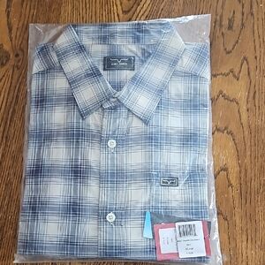 Kimes Ranch blue Plaid Men's Shirt